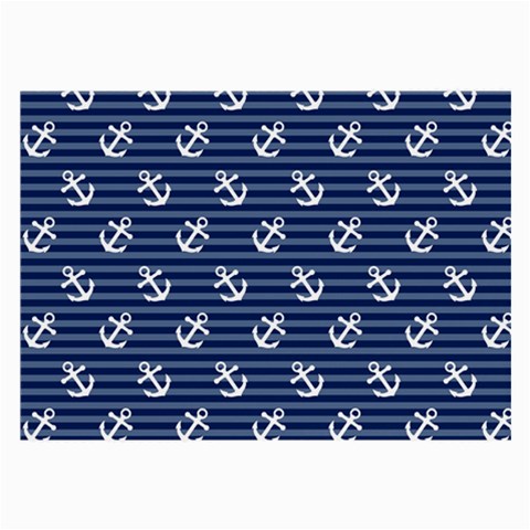 Boat Anchors Glasses Cloth (Large, Two Sided) from ArtsNow.com Back