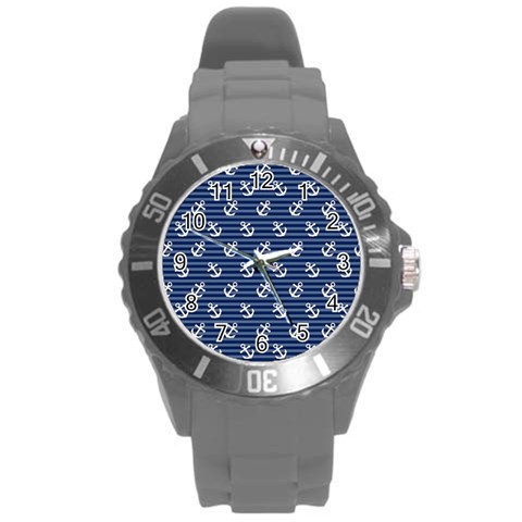 Boat Anchors Plastic Sport Watch (Large) from ArtsNow.com Front