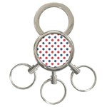 Boat Wheels 3-Ring Key Chain