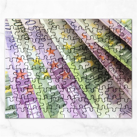 Just Gimme Money Jigsaw Puzzle (Rectangle) from ArtsNow.com Front