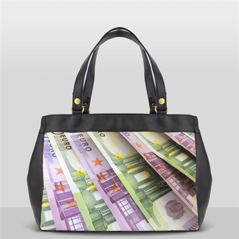 Just Gimme Money Oversize Office Handbag (Two Sides) from ArtsNow.com Back