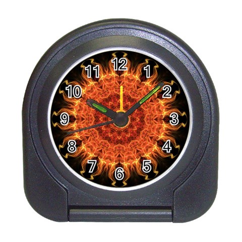 Flaming Sun Desk Alarm Clock from ArtsNow.com Front