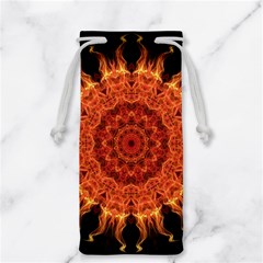 Flaming Sun Jewelry Bag from ArtsNow.com Front