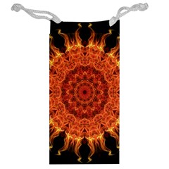 Flaming Sun Jewelry Bag from ArtsNow.com Back