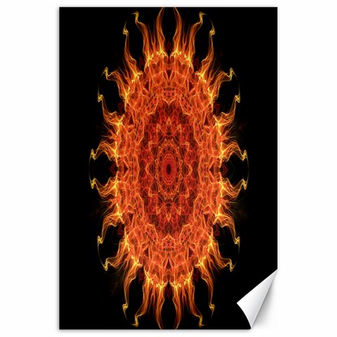 Flaming Sun Canvas 20  x 30  (Unframed) from ArtsNow.com 19.62 x28.9  Canvas - 1