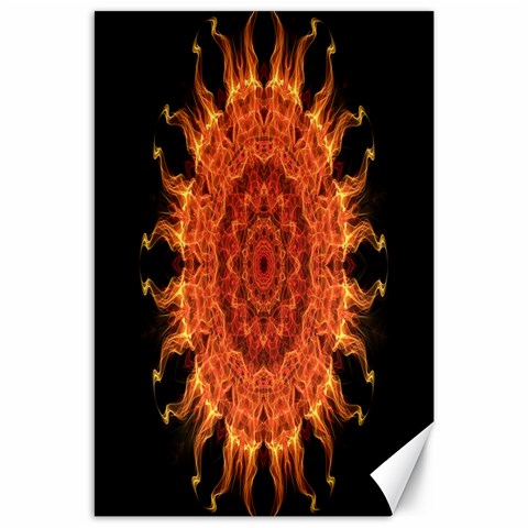 Flaming Sun Canvas 24  x 36  (Unframed) from ArtsNow.com 23.35 x34.74  Canvas - 1