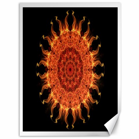 Flaming Sun Canvas 36  x 48  (Unframed) from ArtsNow.com 35.26 x46.15  Canvas - 1