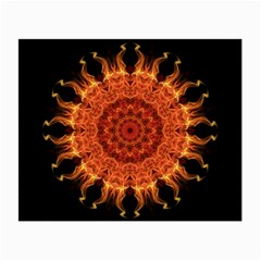 Flaming Sun Glasses Cloth (Small, Two Sided) from ArtsNow.com Front