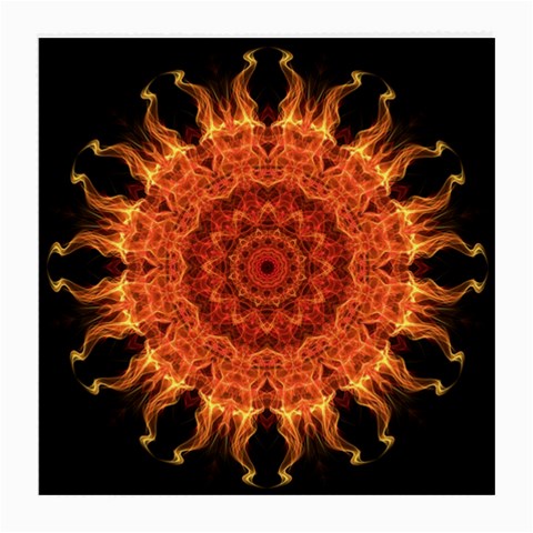 Flaming Sun Glasses Cloth (Medium) from ArtsNow.com Front