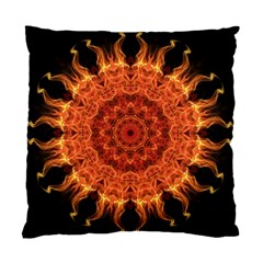 Flaming Sun Cushion Case (Two Sided)  from ArtsNow.com Front