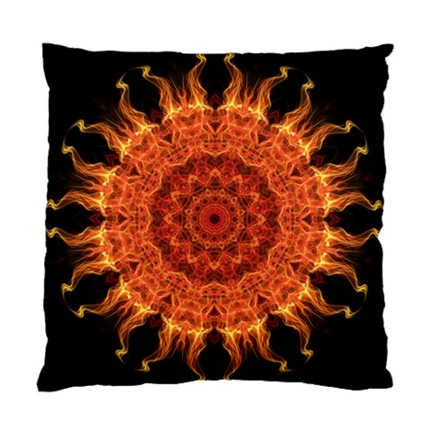 Flaming Sun Cushion Case (Two Sided)  from ArtsNow.com Back