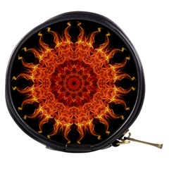 Flaming Sun Mini Makeup Case from ArtsNow.com Front