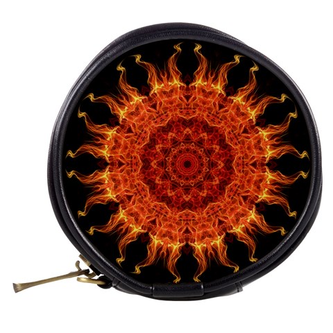 Flaming Sun Mini Makeup Case from ArtsNow.com Back