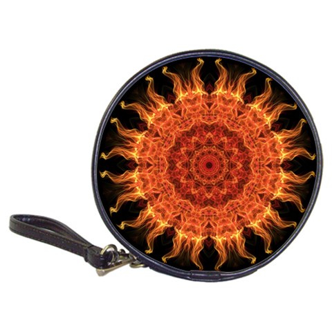 Flaming Sun CD Wallet from ArtsNow.com Front