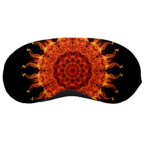 Flaming Sun Sleeping Mask from ArtsNow.com Front