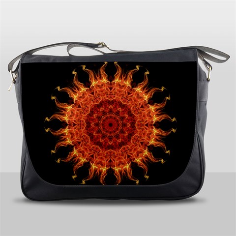 Flaming Sun Messenger Bag from ArtsNow.com Front