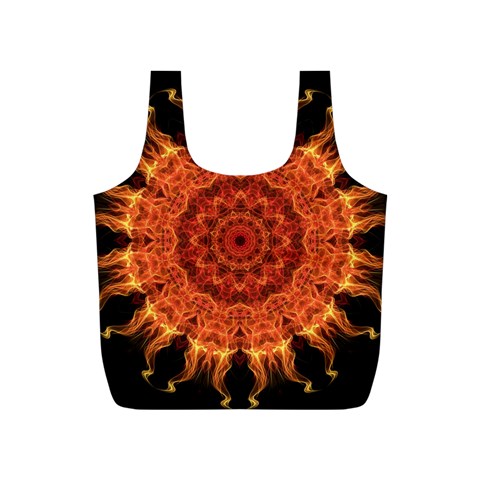 Flaming Sun Reusable Bag (S) from ArtsNow.com Back