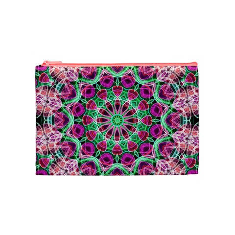 Flower Garden Cosmetic Bag (Medium) from ArtsNow.com Front