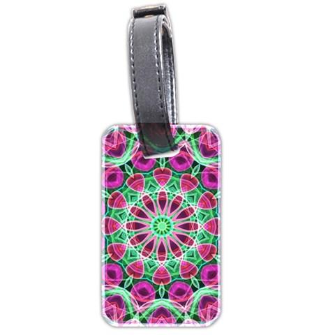 Flower Garden Luggage Tag (Two Sides) from ArtsNow.com Front