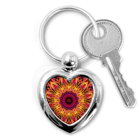 Gemstone Dream Key Chain (Heart) from ArtsNow.com Front