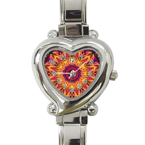 Gemstone Dream Heart Italian Charm Watch  from ArtsNow.com Front