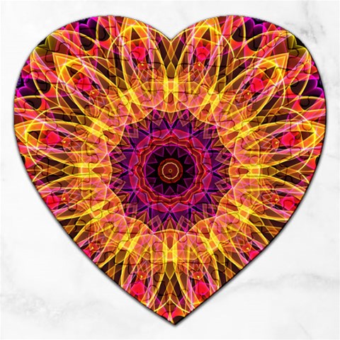 Gemstone Dream Jigsaw Puzzle (Heart) from ArtsNow.com Front