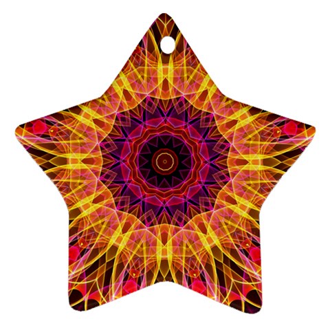 Gemstone Dream Star Ornament (Two Sides) from ArtsNow.com Front