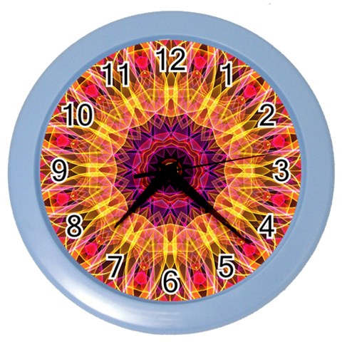 Gemstone Dream Wall Clock (Color) from ArtsNow.com Front