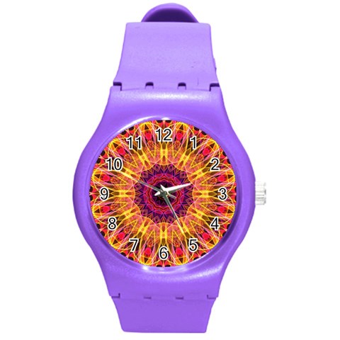 Gemstone Dream Plastic Sport Watch (Medium) from ArtsNow.com Front