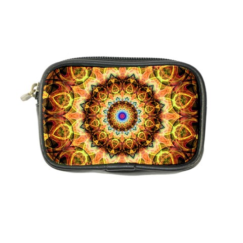 Ochre Burnt Glass Coin Purse from ArtsNow.com Front