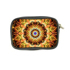 Ochre Burnt Glass Coin Purse from ArtsNow.com Back