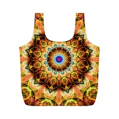 Ochre Burnt Glass Reusable Bag (M) from ArtsNow.com Front