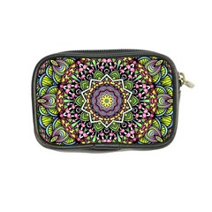 Psychedelic Leaves Mandala Coin Purse from ArtsNow.com Back