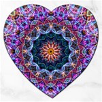 Purple Lotus Jigsaw Puzzle (Heart)