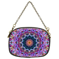 Purple Lotus Chain Purse (Two Sided)  from ArtsNow.com Front