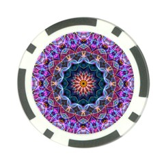 Purple Lotus Poker Chip (10 Pack) from ArtsNow.com Front