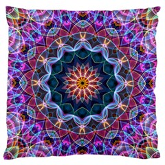 Purple Lotus Large Cushion Case (Two Sided)  from ArtsNow.com Front