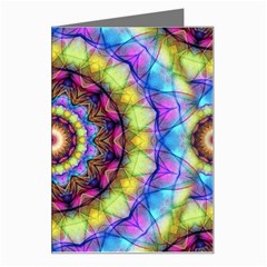 Rainbow Glass Greeting Card from ArtsNow.com Left