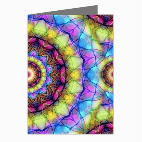 Rainbow Glass Greeting Card (8 Pack) from ArtsNow.com Left