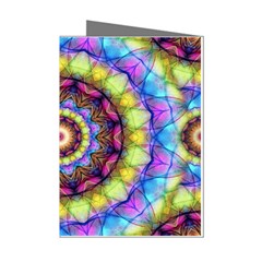 Rainbow Glass Mini Greeting Card (8 Pack) from ArtsNow.com Left