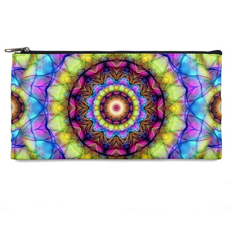 Rainbow Glass Pencil Case from ArtsNow.com Front