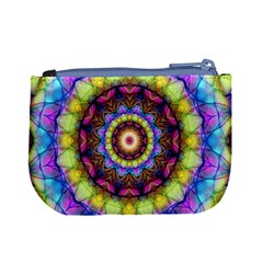 Rainbow Glass Coin Change Purse from ArtsNow.com Back