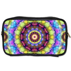 Rainbow Glass Travel Toiletry Bag (Two Sides) from ArtsNow.com Front