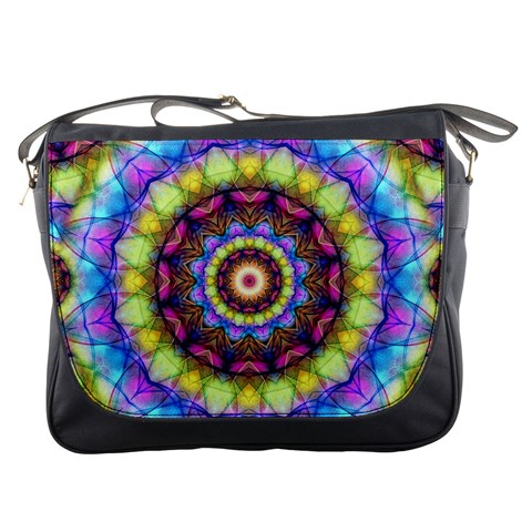 Rainbow Glass Messenger Bag from ArtsNow.com Front