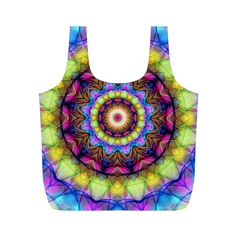 Rainbow Glass Reusable Bag (M) from ArtsNow.com Back