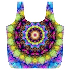 Rainbow Glass Reusable Bag (XL) from ArtsNow.com Back