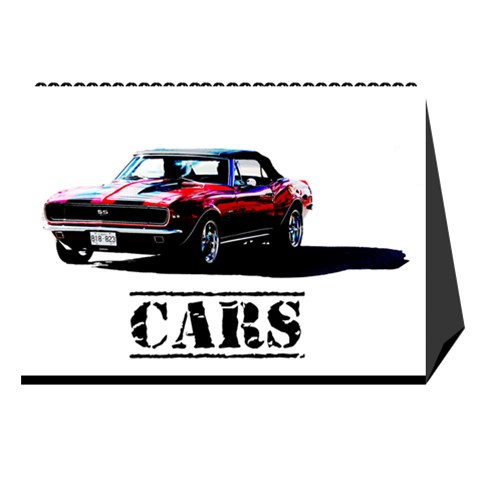 Cars Desktop Calendar 8.5  x 6  from ArtsNow.com Cover