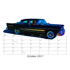 Cars Desktop Calendar 8.5  x 6  from ArtsNow.com Oct 2017