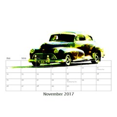 Cars Desktop Calendar 8.5  x 6  from ArtsNow.com Nov 2017