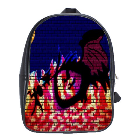 My Dragon School Bag (Large) from ArtsNow.com Front